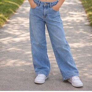 RSQ Kids Baggy Jeans Light Wash Denim Size 7